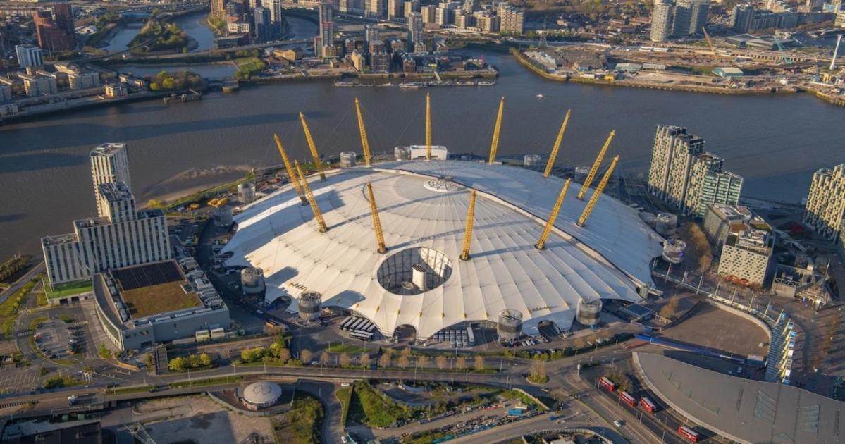 Excel The O2 Arena Canary Wharf Londra Esterno foto