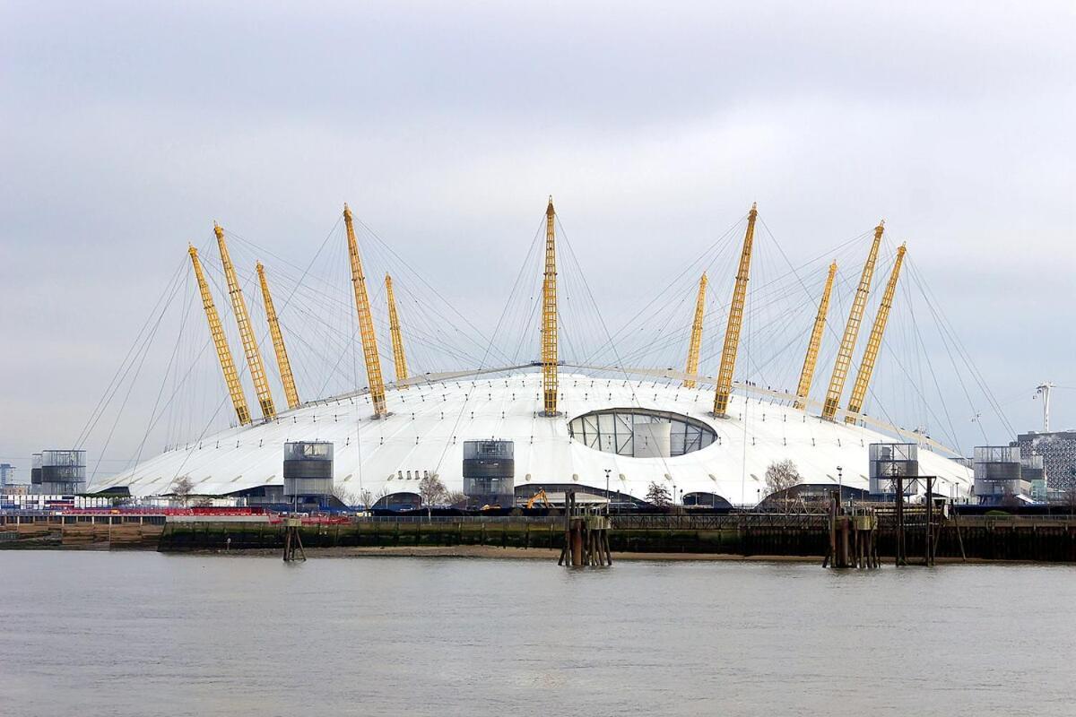 Excel The O2 Arena Canary Wharf Londra Esterno foto